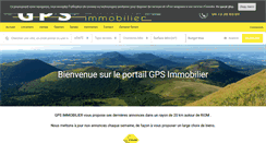 Desktop Screenshot of gpsimmobilier.com